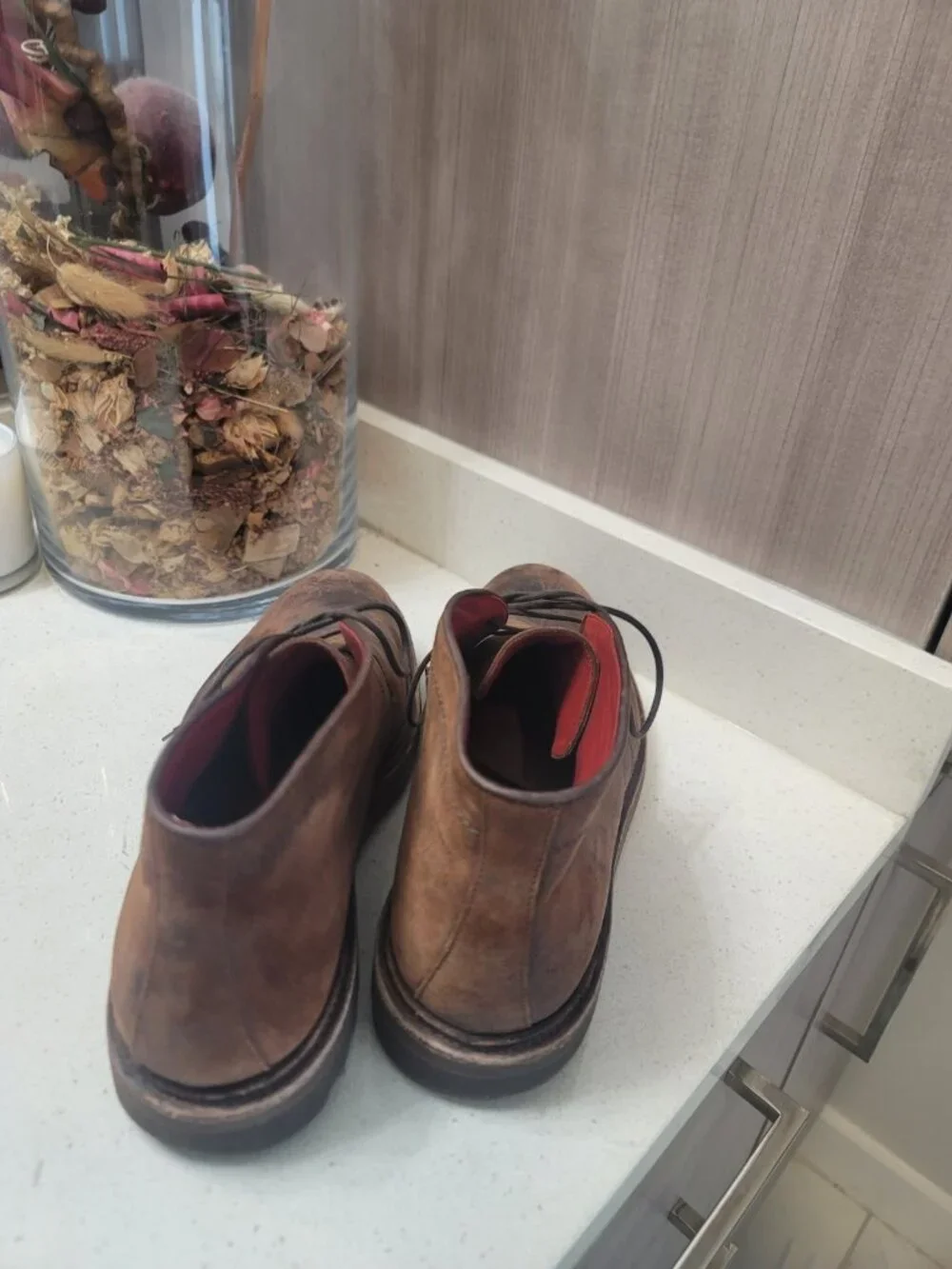 Carmina Men’s Chelsea Boots Size 8 brown